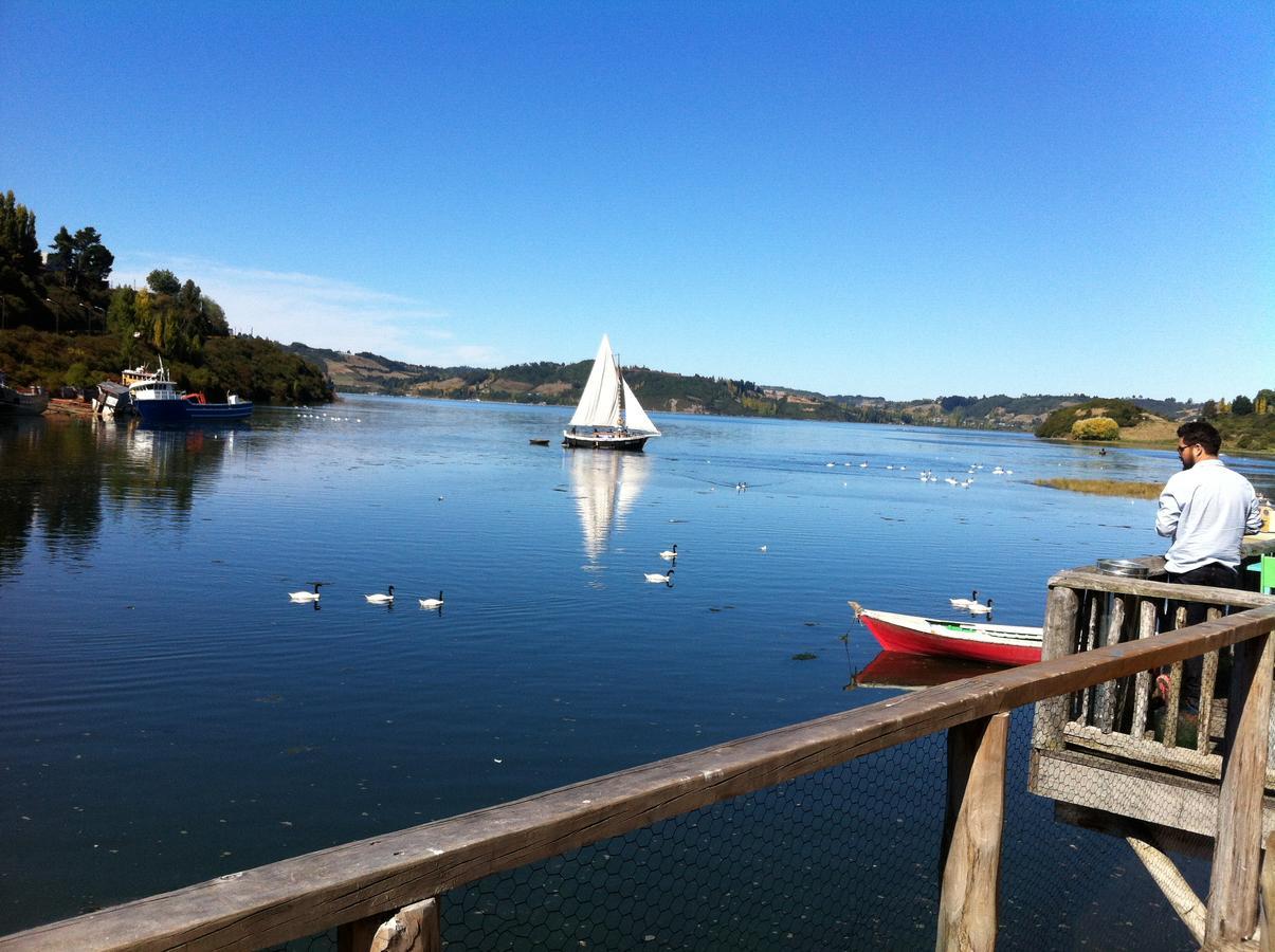 Palafito Hostel Chiloe Castro Bagian luar foto