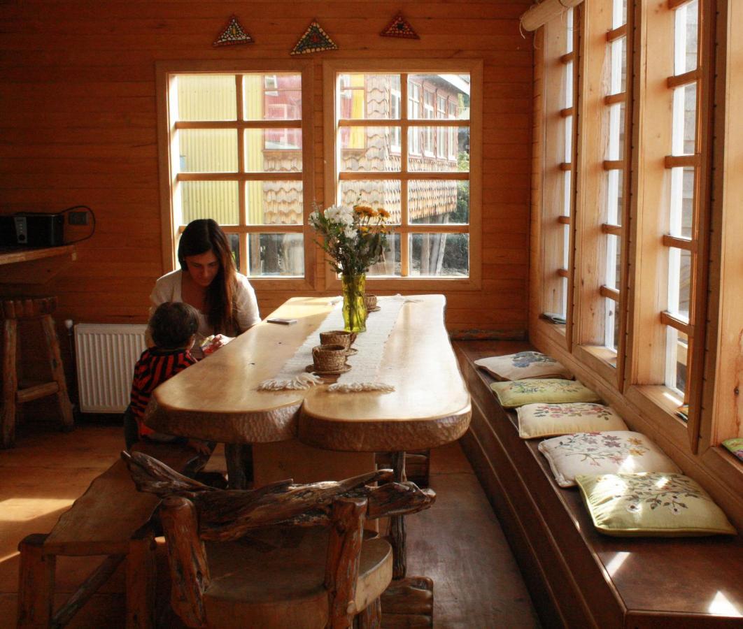 Palafito Hostel Chiloe Castro Bagian luar foto