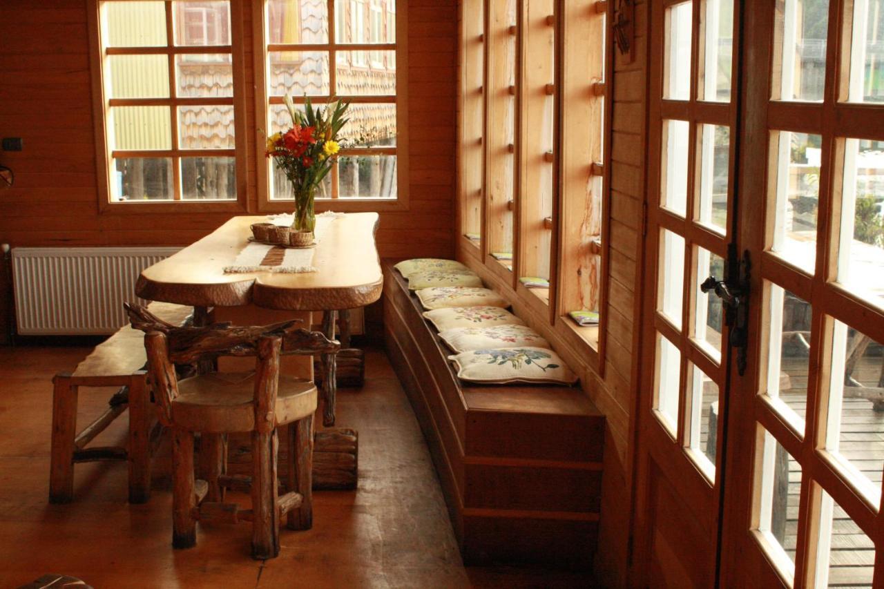 Palafito Hostel Chiloe Castro Bagian luar foto